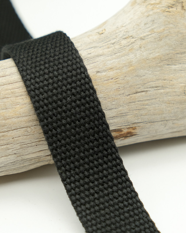 Sangle Coton 30MM Noir - Maison Klem